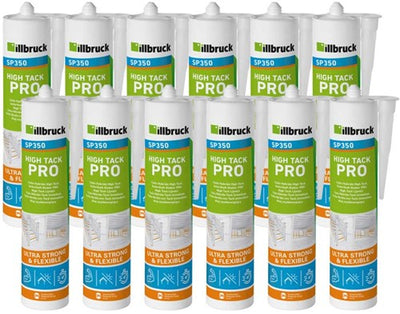 Illbruck SP350 High Tack Pro Klebedichtstoff | schwarz | 310 ml | 12 Stück - sp350396591