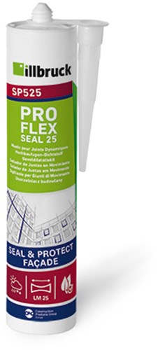 Illbruck sp525 proflex 25 betongrau 310 ml Kartusche – sp525378724