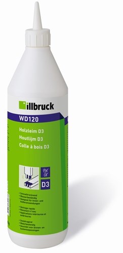 Illbruck wd120 Holzleim | d3 | 1kg | transparent - wd120502418