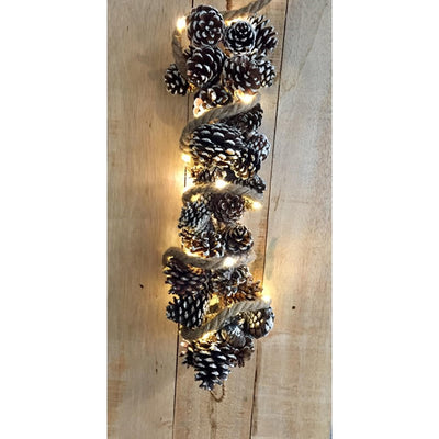 Natural Collections Juteseil mit 20 LED 100cmx1,2cm