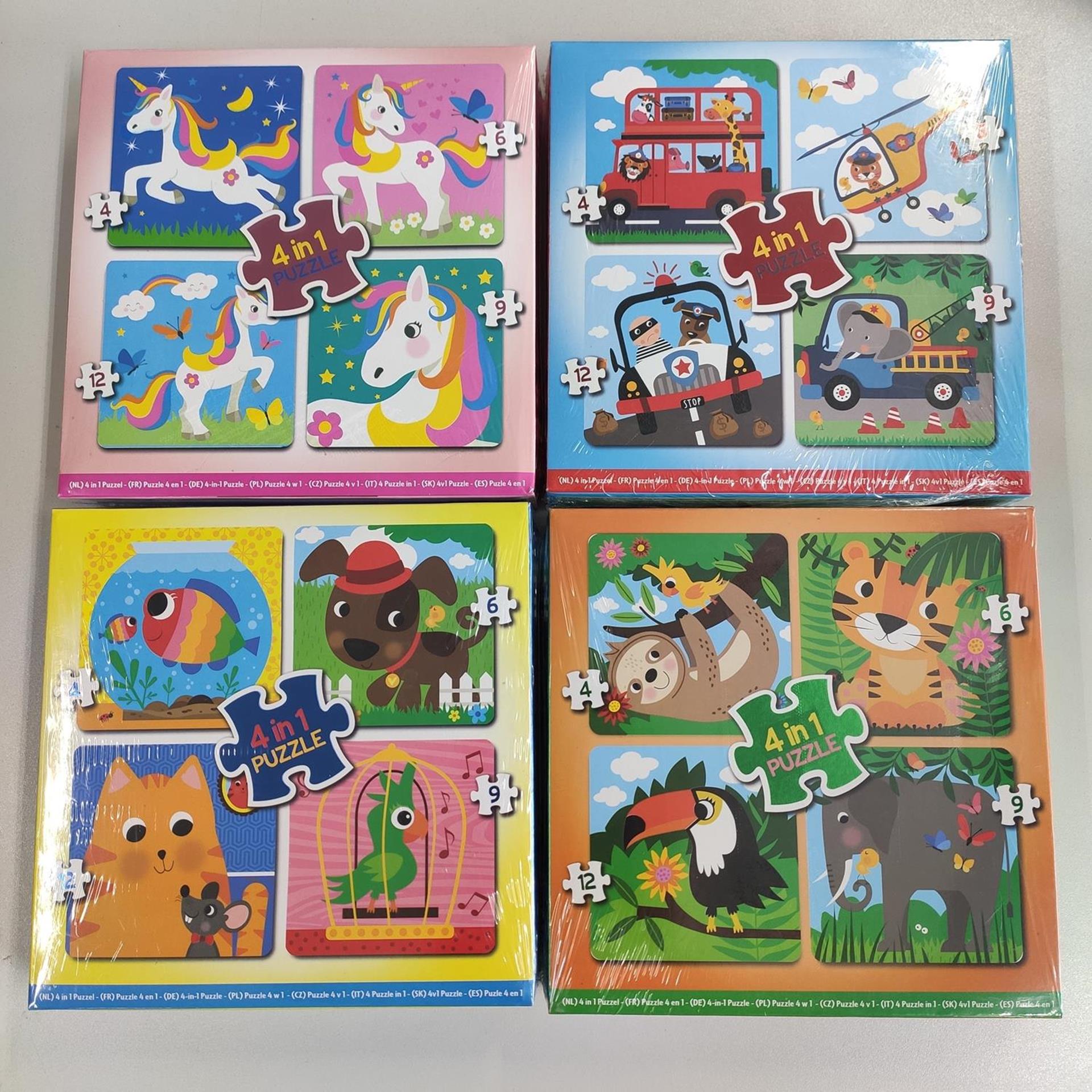 Gewinnt Holland 4in1 Puzzle Einhorn