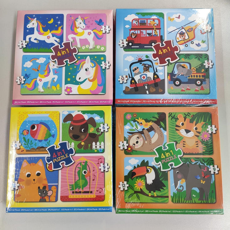 Gewinnt Holland 4in1 Puzzle Einhorn