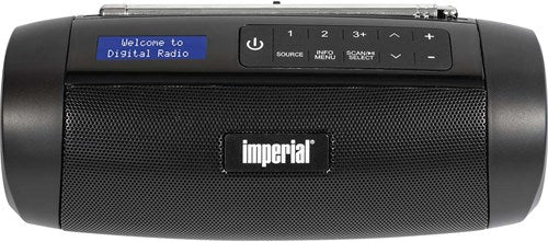 Imperial Dabman Go DAB+ UKW-Kompaktradio schwarz – 22-316-00
