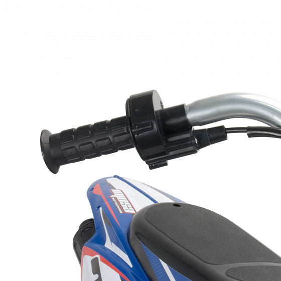Injusa X-Trene Blue Fighter Electric Children's Motor Bike Blau