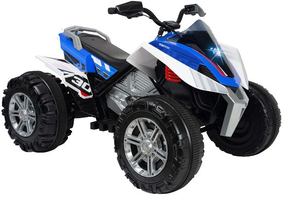 Injusa Rage Electric Children's Quad 12V Blau Weiß
