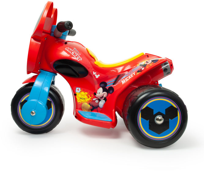 Injusa Mickey Maus Samurai Trimoto Batterie Fahrzeug 6V rot