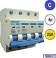 Installationsmaschine 25a c kar 4p gacia - 4517825