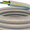 Installationsrohr flexibel 5 8 (16 mm) verdrahtet grau 100 m - 1275800