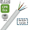 Installationsrohr flexibel 5 8 (16 mm) verdrahtet grau 100 m - 1276010