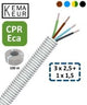 Installationsrohr flexibel 5 8 (16 mm) verdrahtet grau 100 m - 1276010