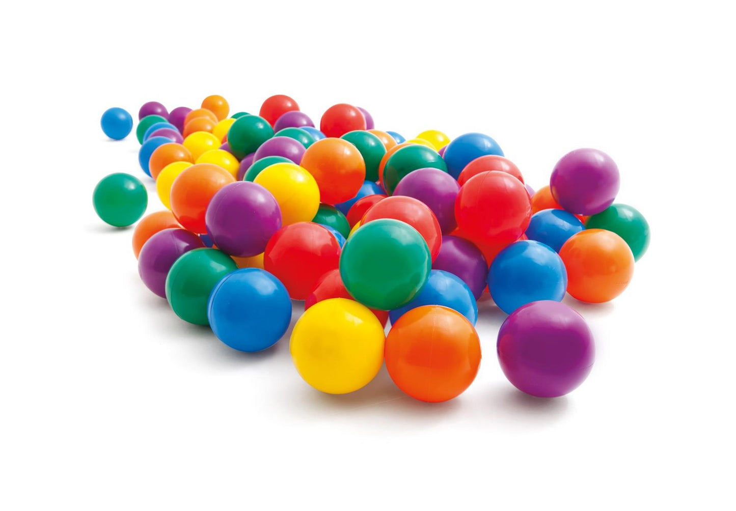 Intex spielen Bälle klein