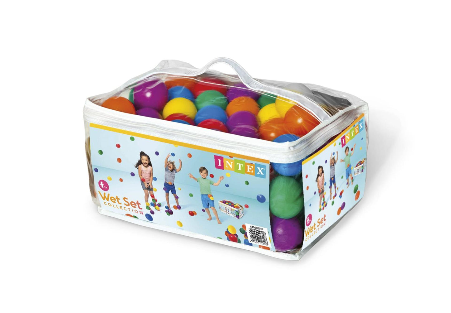 Intex spielen Bälle klein
