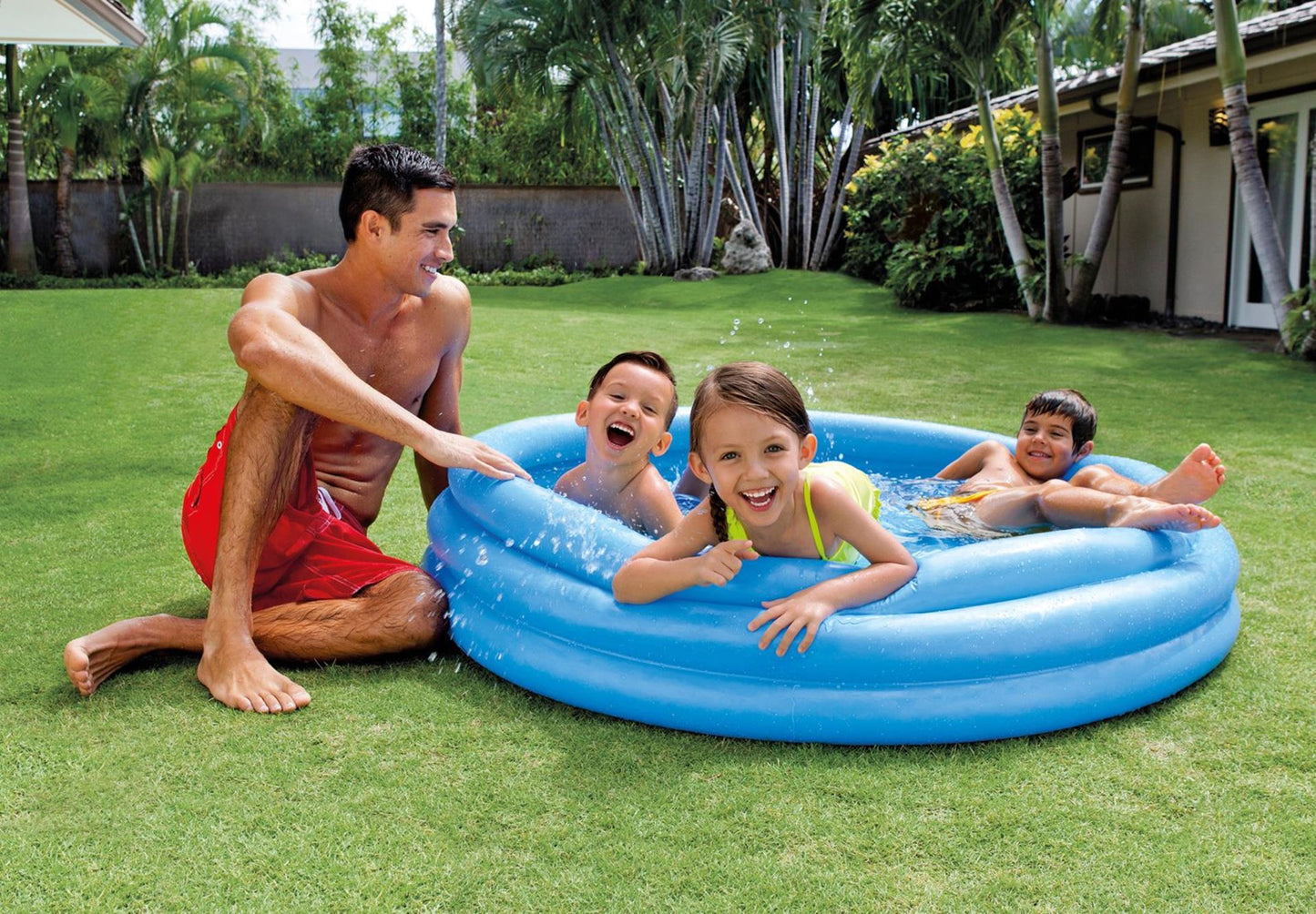 Intex Schwimmbad Kristallblau 147x33cm