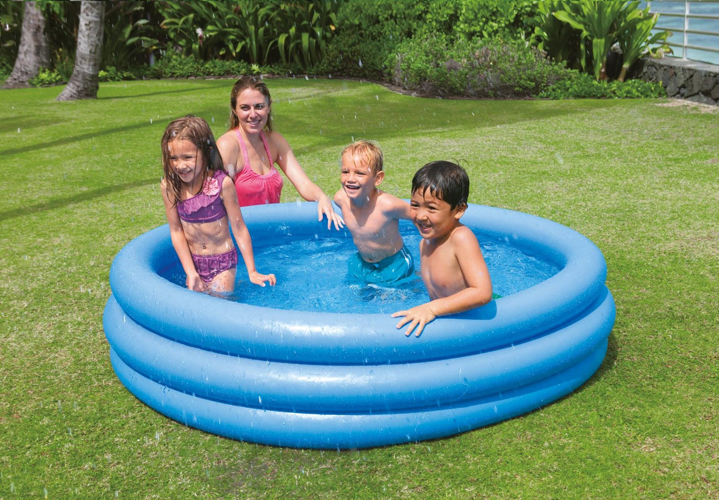 Intex Schwimmbad blau 168x38cm