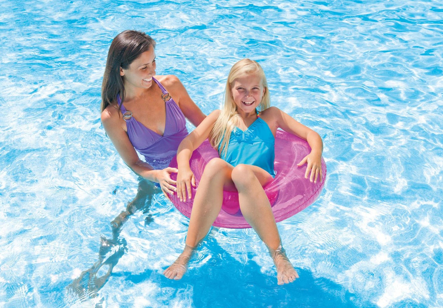 Intex-Schwimmbecken transparent 76 cm