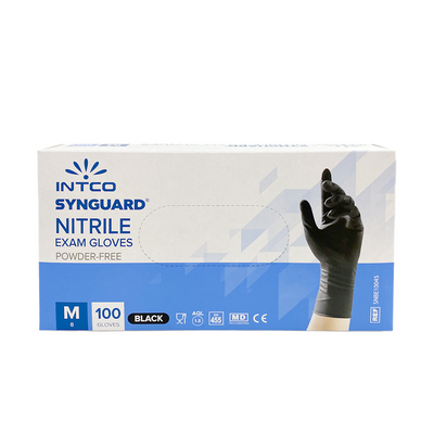 Intco Synguard Handschuhe Nitril schwarz m 100 Stück