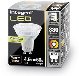 Integrierter LED-Spot GU10 230 V 3,6–50 W warmer Ton – LED0300