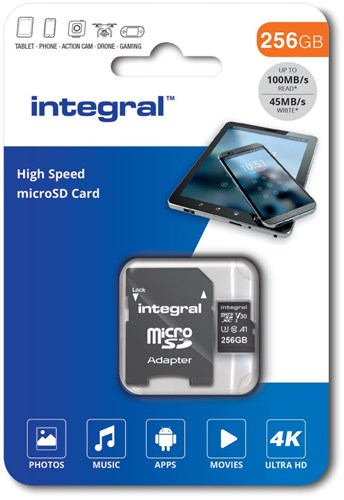 Integrierte Micro-SD-Speicherkarte v30 256 GB – 9500415