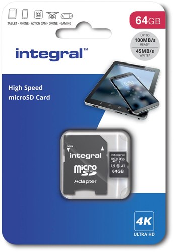Integrierte Micro-SD-Speicherkarte v30 64 GB – 9500405