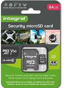 Ty Integral Micro-SD-Speicherkarte v30 64 GB sicher – 9500500
