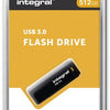 Integrierter USB-Stick 512GB schwarz 3.0 - 9500220