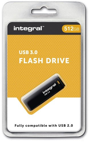 Integrierter USB-Stick 512GB schwarz 3.0 - 9500220