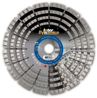 Inter Dynamics Diamantsäge Beton Premium | 125 x 22,23 mm – 310125