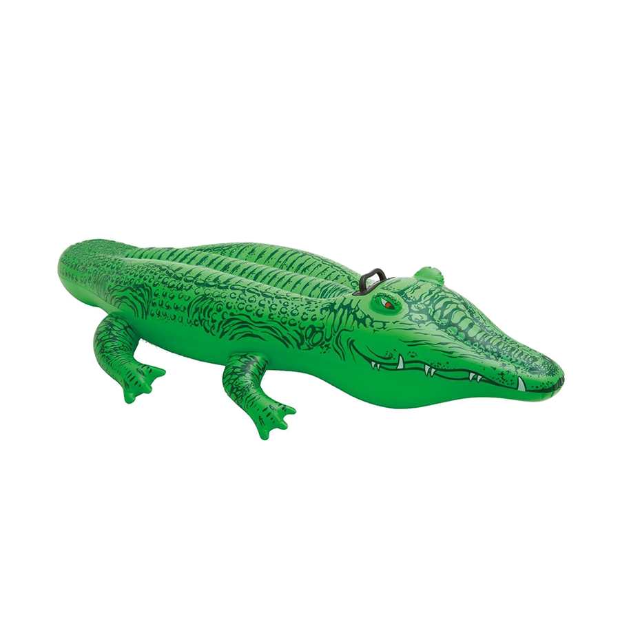 Aufblasbares kleines Krokodil
