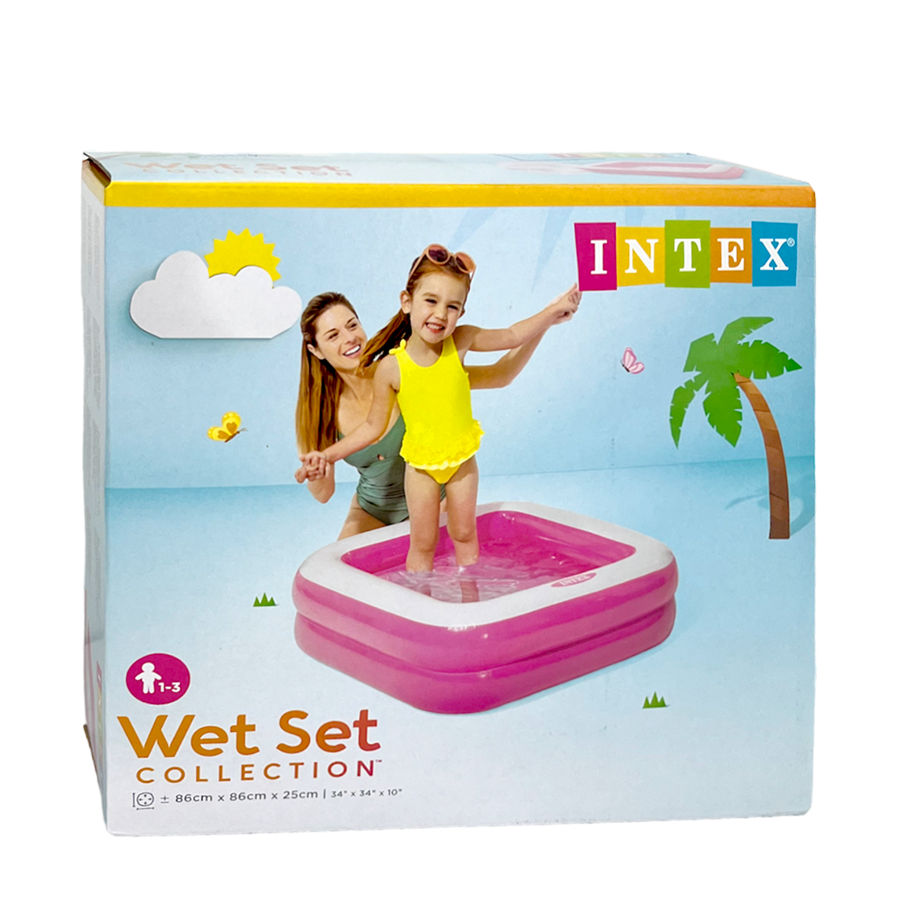 Intex Swimming Pool Mini Square, 85x85x23cm