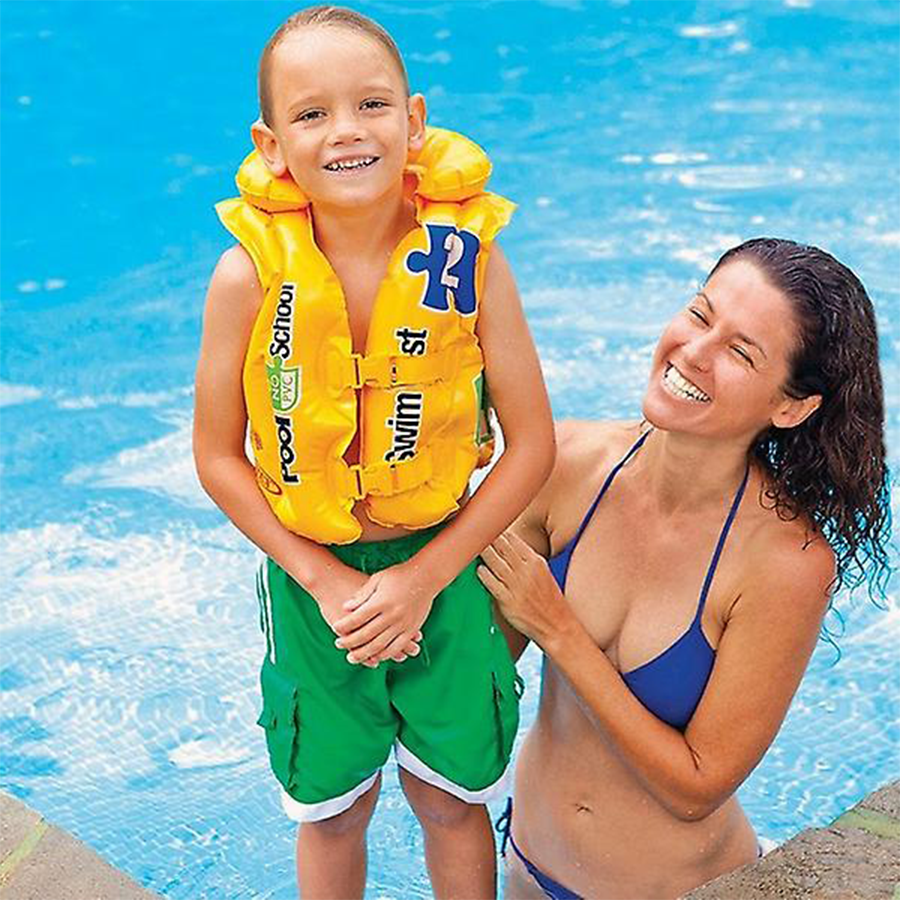 Schwimmweste der intx gelben Kinder
