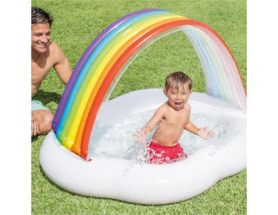 Regenbogen-Babybecken