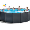 Intex Graphit Panel Swimmingpool 478 x 124 cm