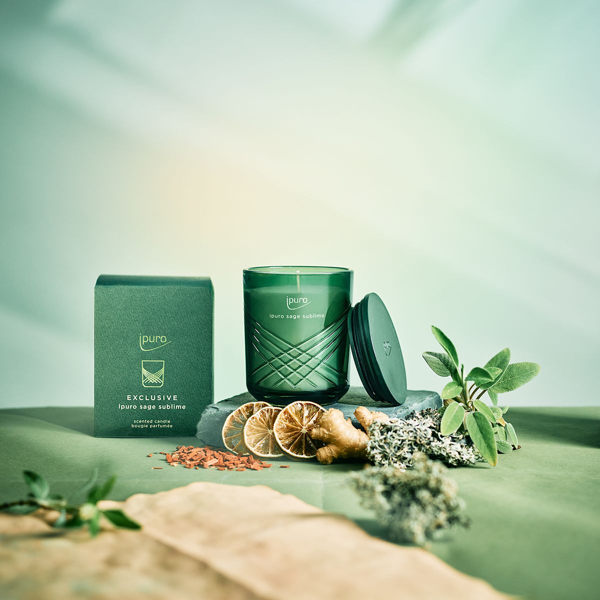 Ipuro ipuro Duft Kerze Sage Sublime 270gr