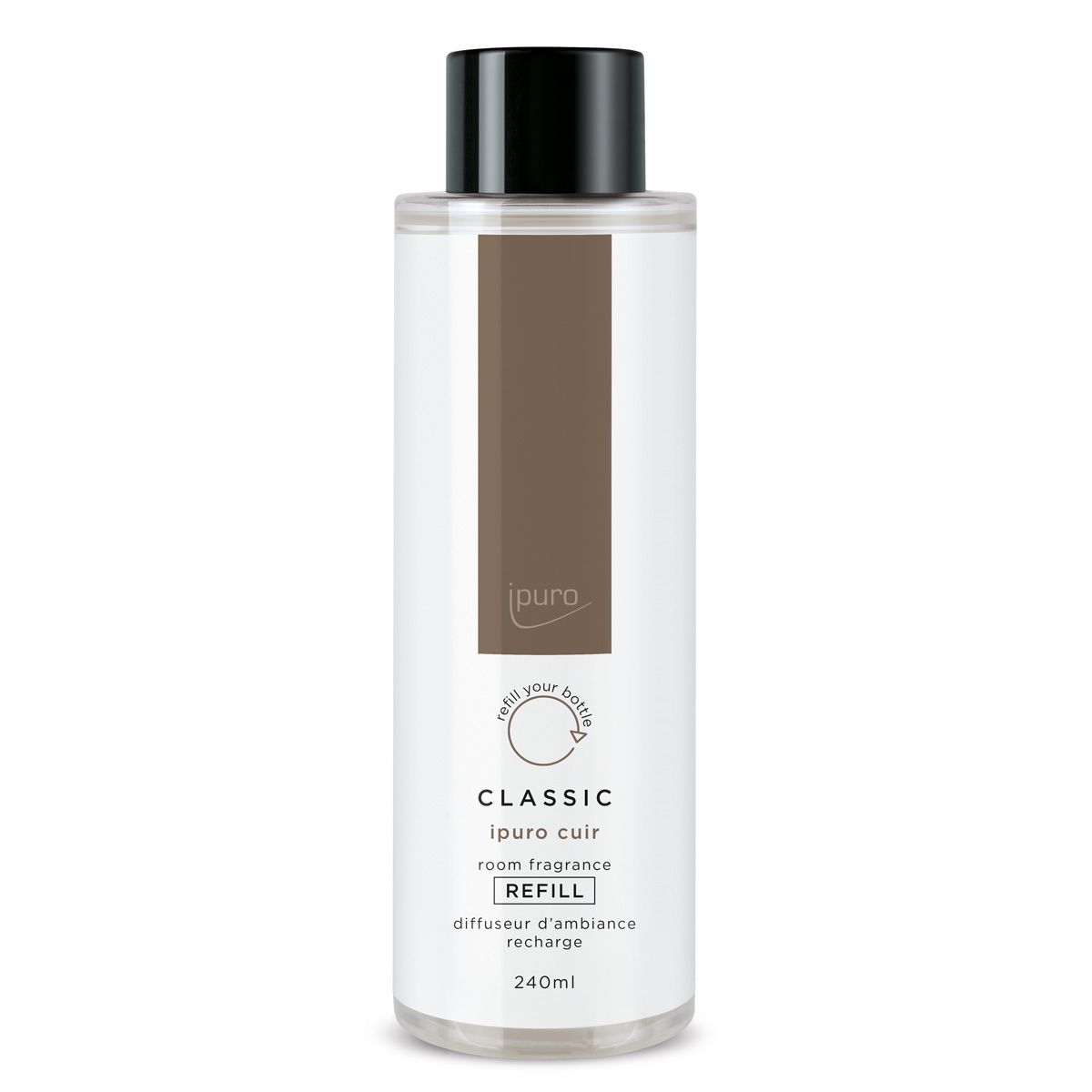 Ipuro ipuro Geurdiffuser Nachfüll Cuir 240 ml