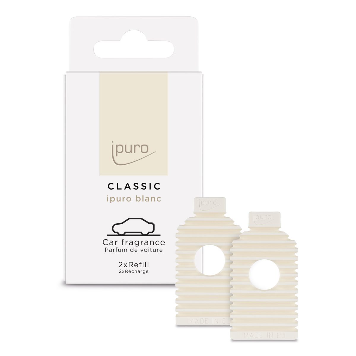 Ipuro ipuro car line blanc nachfüllen 2 x 9gr