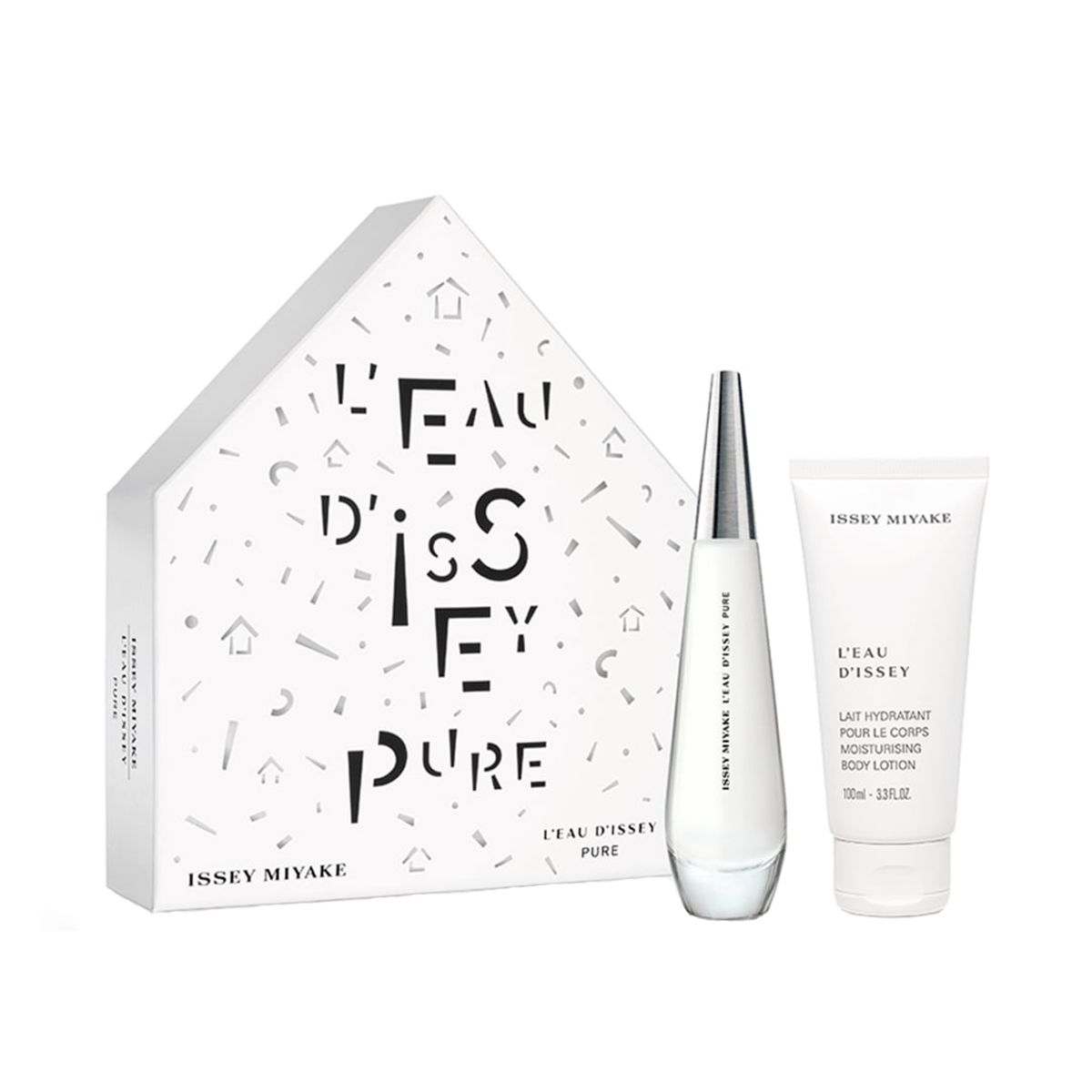 Issey Miyake Geschenkset L'eau d'issey Femme Eau de Toilette Spray 50 ml + Körperlotion 100 ml Frauen