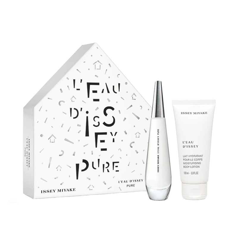 Issey Miyake Geschenkset L'eau d'issey Femme Eau de Toilette Spray 50 ml + Körperlotion 100 ml Frauen