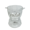 J-Line Fondueglas ø10,5x15,5cm