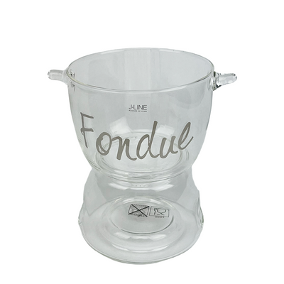 J-Line Fondueglas ø10,5x15,5cm