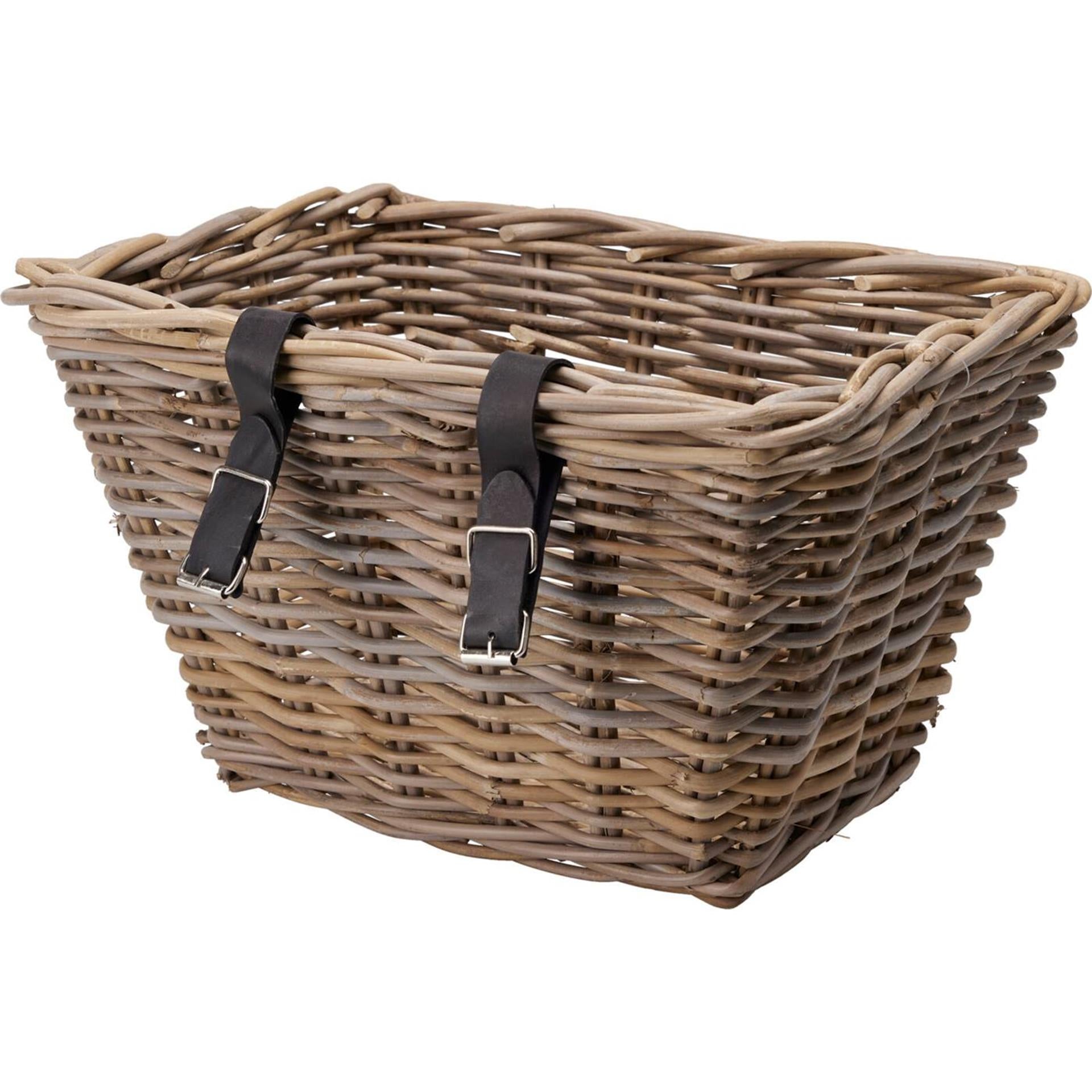 Rattan-Fahrradkorb 39x30x24cm