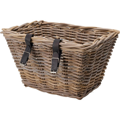 Rattan-Fahrradkorb 39x30x24cm