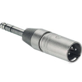 Abi XLR-Adapterstecker 3 Pin - Profi - afbeelding 1