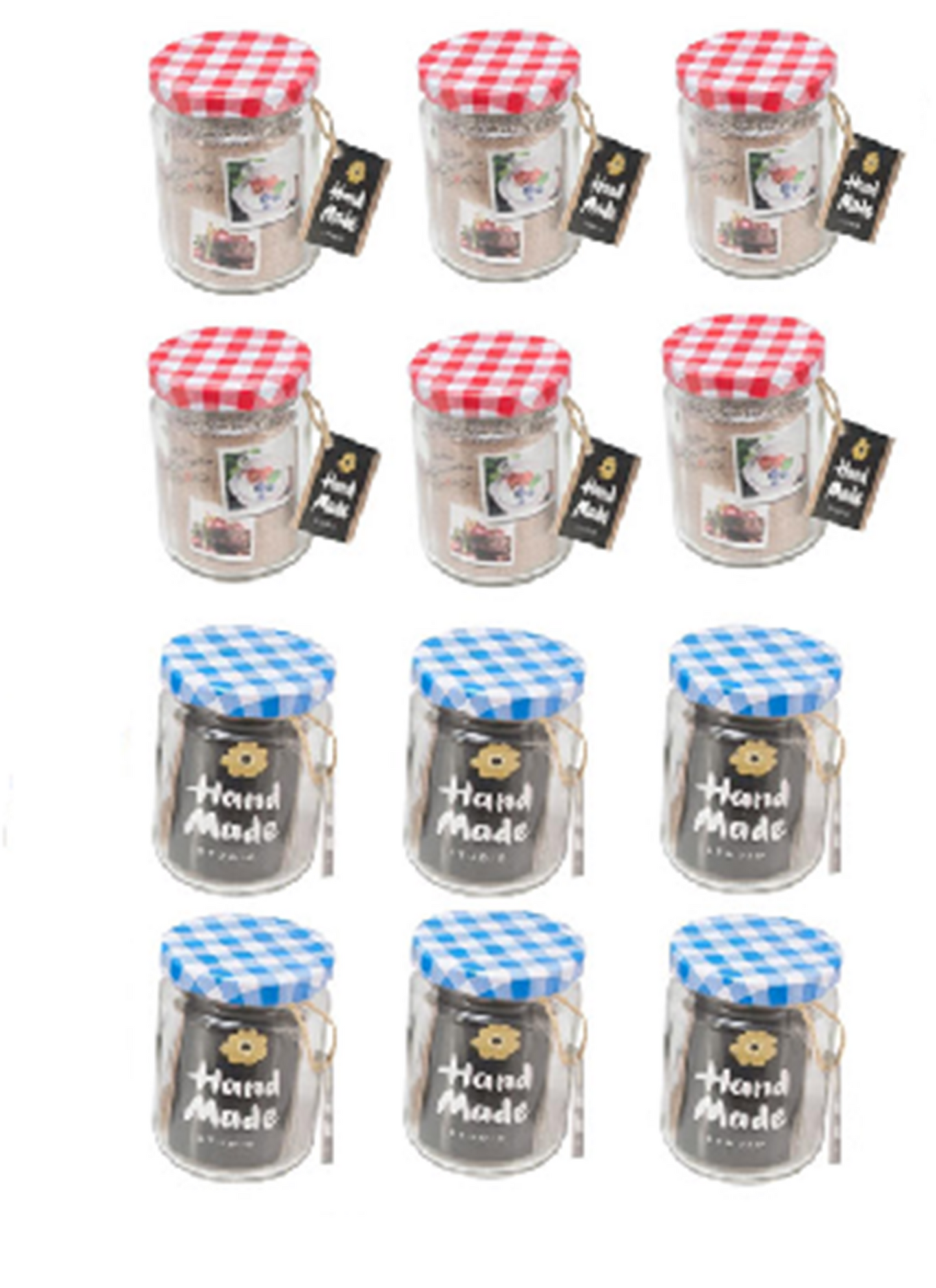 Küchenhelfer Marmeladenglas Einmachglas 200ml 7x9,5cm Box à 12 Stück