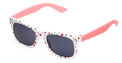 Spectrum Spectrum Sonnenbrille Mädchen rosa weiß mit roter Stern