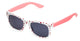 Spectrum Spectrum Sonnenbrille Mädchen rosa weiß mit roter Stern