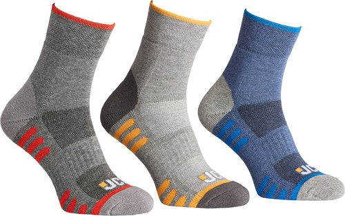 Jcb Arbeitssocken Active Hybrid | meine Herren | Größe 39-43 | 3 Paare – jcbx080