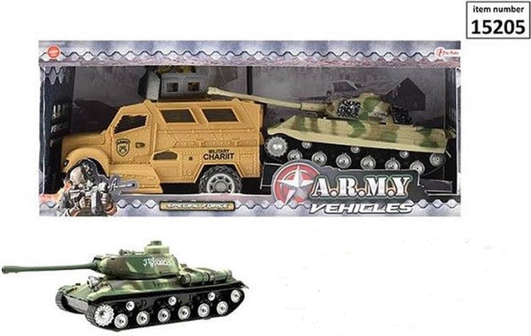 Toi-toys Militärgepanzerte Fahrzeug mit Panzer