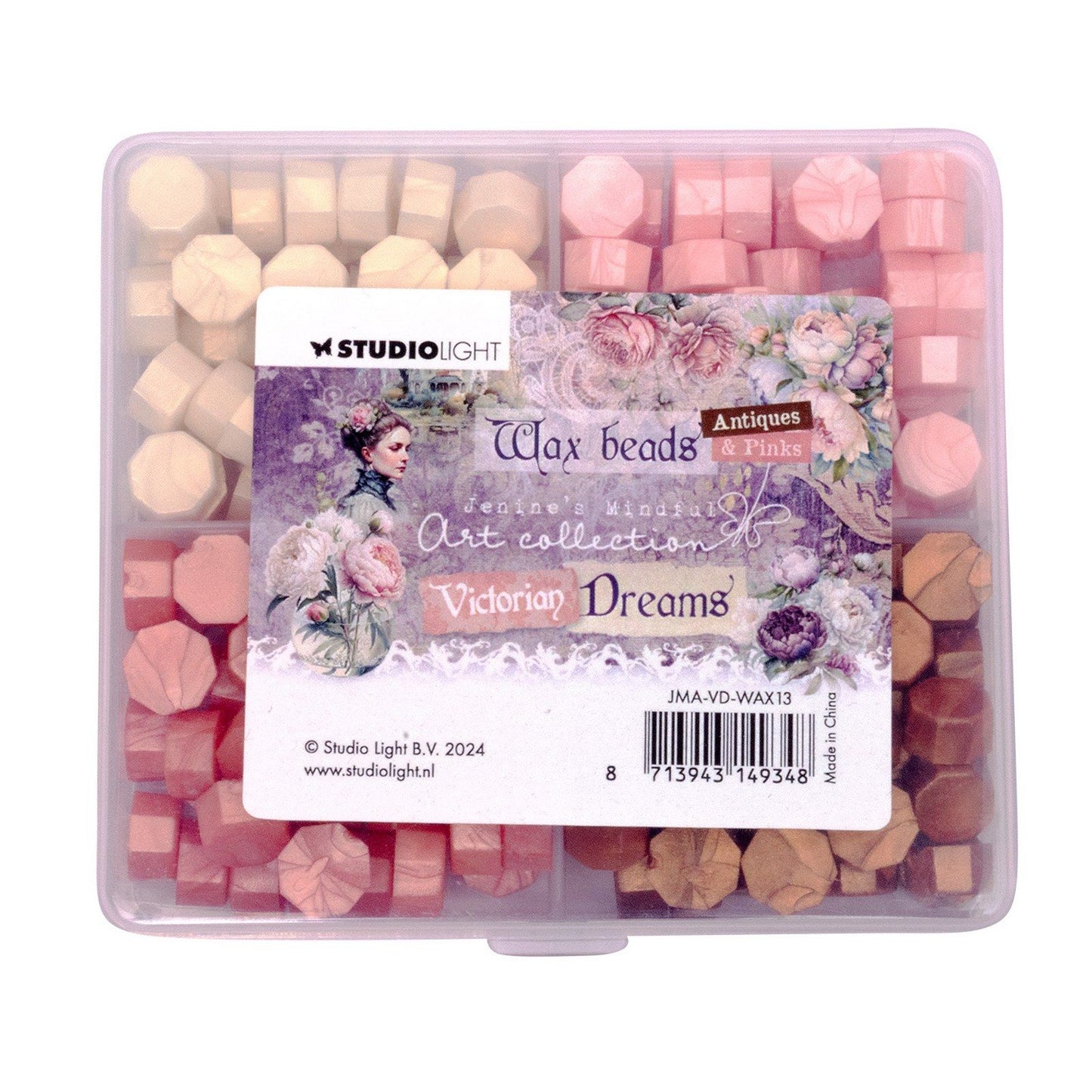 Studiolicht • Victorian Dreams Wachsperlen 4 Farben rosa