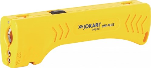 Jokari Abisolierwerkzeug | Gesamtlänge 130 mm | Arbeitsbereich d. 8,0-15,0 mm | 1,5 und 2,5 (Draht) mm² | 1 Stück - 30400 - 30400