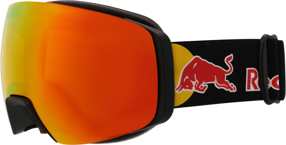 Red Bull Spect Eyewear Jon-02Re2 Orange mit rotem Spiegel – Skibrille